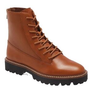 Madewell Tan Leather Ankle Boots
